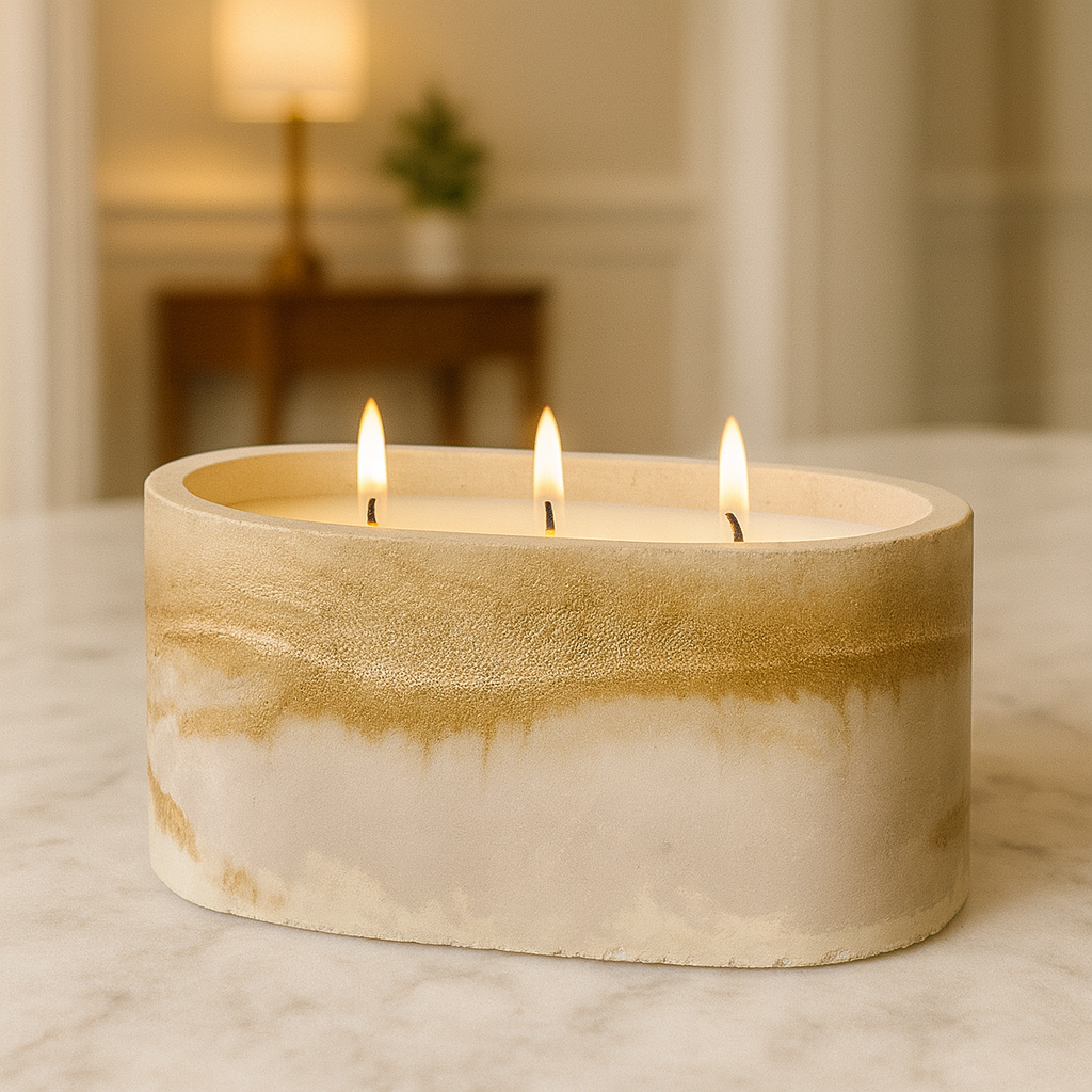 Ovate Candle