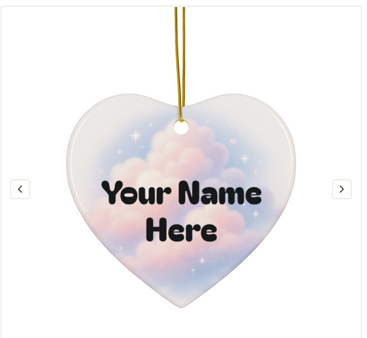 The Whimsical Dreamcloud Ornament- Pesonalized